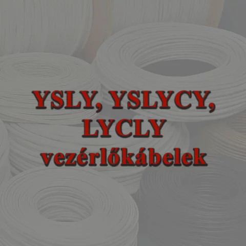 YSLY, YSLCY, LIYCY vezérlőkábelek