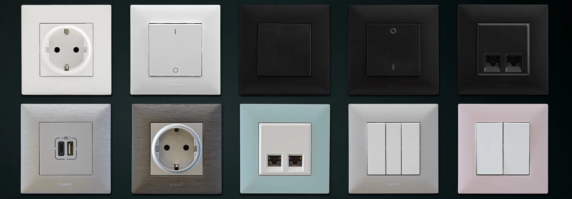 Legrand Niloé Step termékcsalád