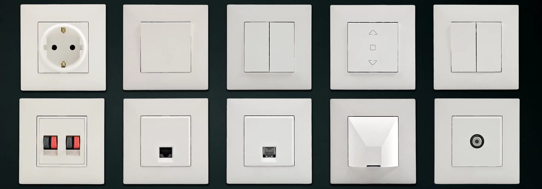 Fehér - Legrand Niloé Step