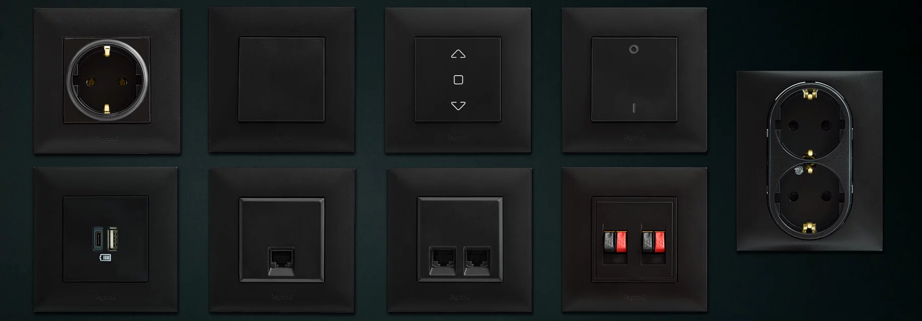 Fekete - Legrand Niloé Step