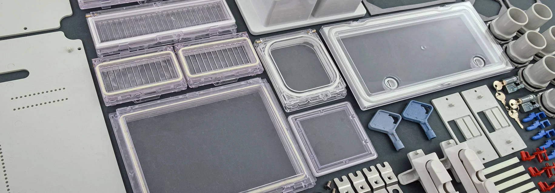 Alkatrészek, kiegészítők mérőszekrényekhez