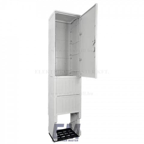 Csatári Plast PVT K-L 40x88/32 üres villanyóra szekrény lábazattal