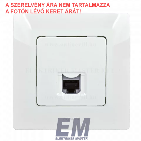 Legrand Niloé RJ45 Cat6 UTP aljzat fehér 764573