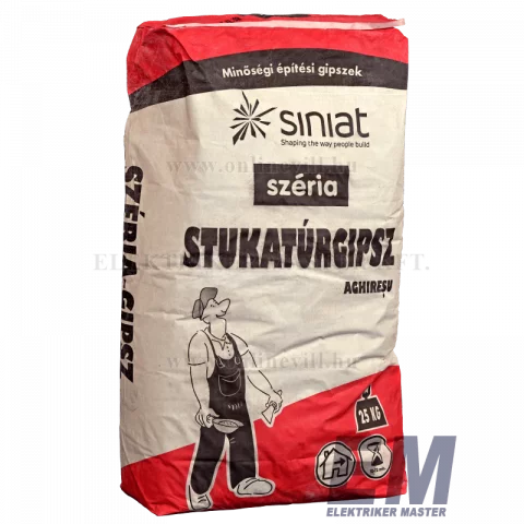 Stukatúr gipsz 25kg-os zsákos Siniat