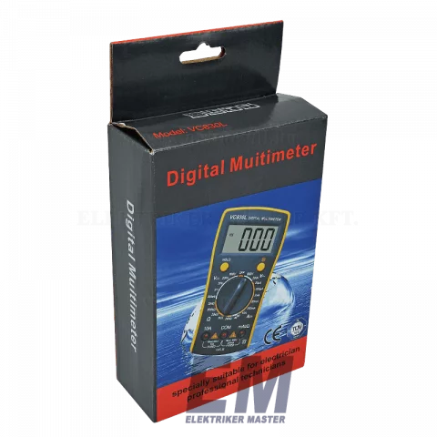 Somogyi digitális multiméter VC 830L