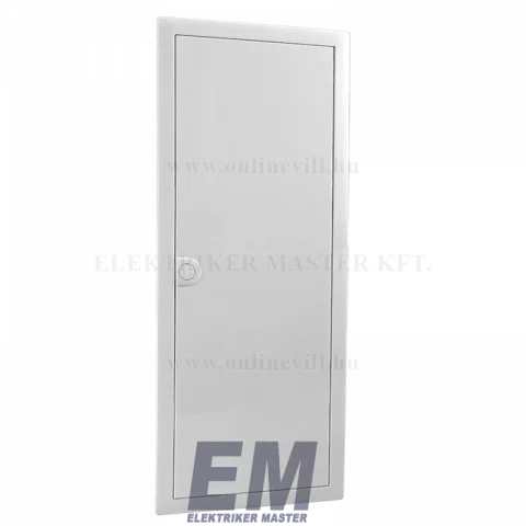 Lakáselosztó süllyesztett 60 modulos elosztó szekrény fehér fém ajtóval Hager Volta VU60NE