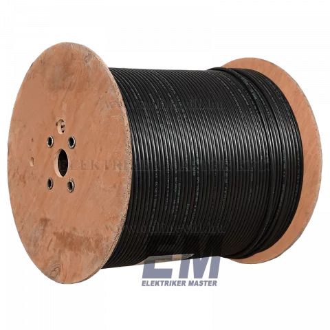 Szolár kábel 4mm2 fekete (H1Z2Z2-K) napelem DC vezeték