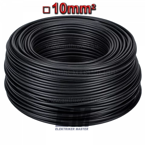 MKH 10 vezeték (H07V-K) sodrott réz kábel fekete
