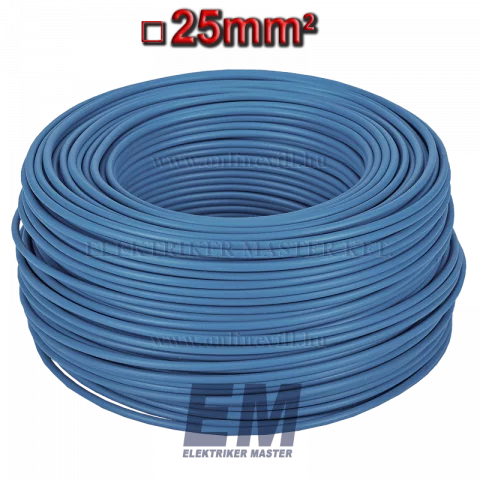 MKH 25 vezeték (H07V-K) sodrott réz kábel kék