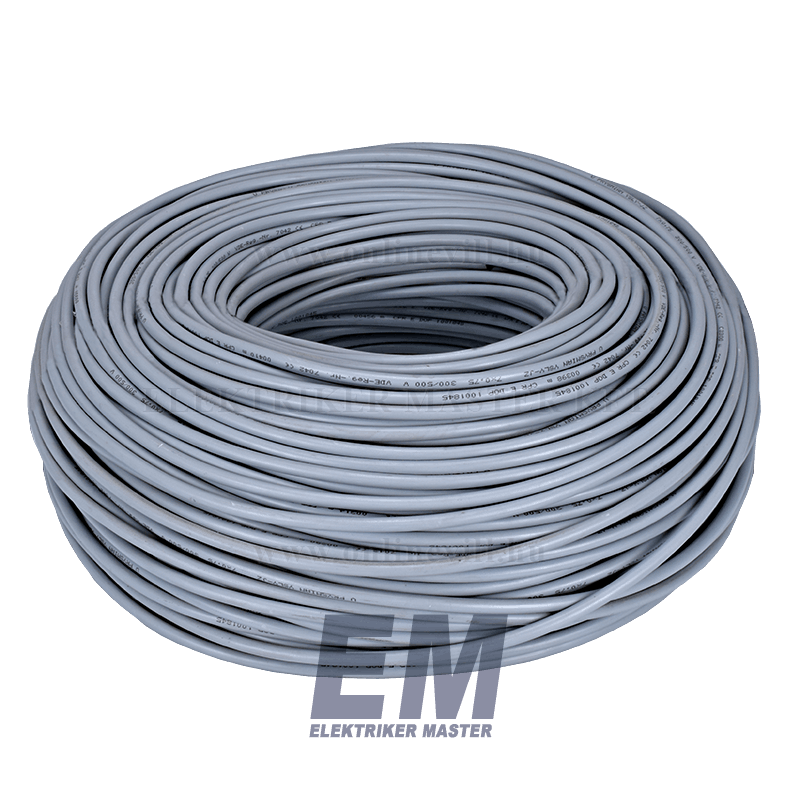 YSLY 4x0,75 kábel (YSLYJZ) sodrott réz vezeték