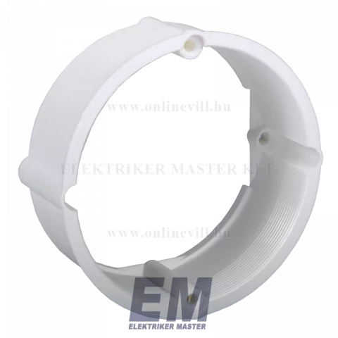 Szerelvénydoboz kiemelő keret 24mm magas F-Tronic E-132