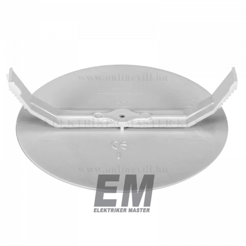 Kötődoboz süllyesztett 70 mm rugóslábú fedél Budvill MÜDS 65-hoz (T 303 05)