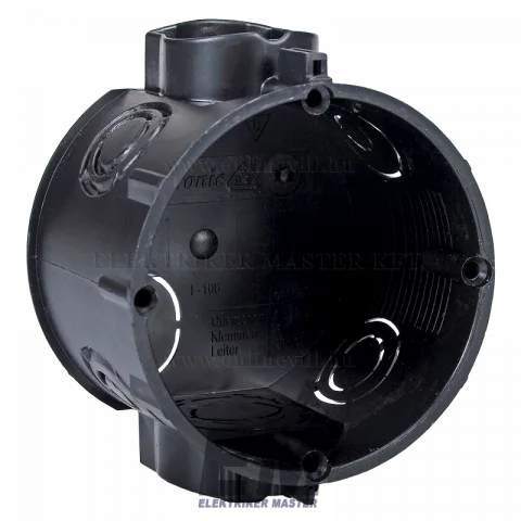 Szerelvénydoboz sorolható 65 mm alap F-tronic E-106