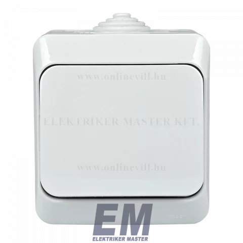 Schneider CEDAR PLUS (106) alternatív váltó villanykapcsoló IP44 fehér WDE000560