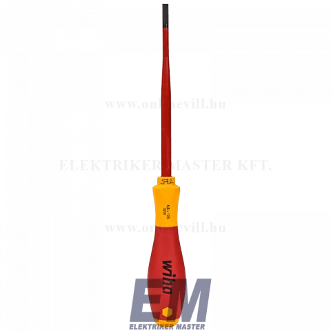 Lapos szigetelt csavarhúzó 1,0x4,5x125 mm 1000V (008246) Wiha 72-00824-320N451