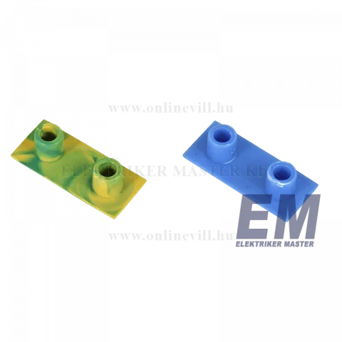 Elosztó blokk 1x35mm2 9x4mm2 multicolor sínre szerelhető Tracon FLS35/4x9