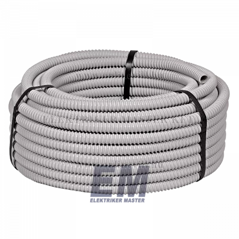 Gégecső Diflex spirál flexibilis 14 mm szürke 30m Gewiss DX30014