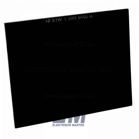 Hegesztőpajzs üveg 90x110mm-es, sötét 10-es XTW 105869