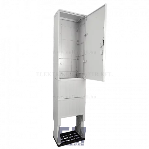Csatári Plast PVT K-L 40x88/25 üres villanyóra szekrény lábazattal