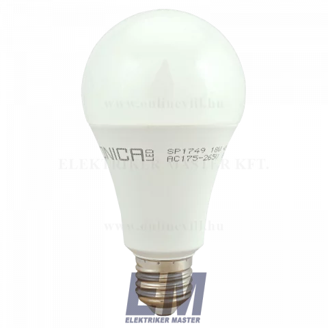 E27 LED Izzó 18W 4500K természetes fehér prémium Optonica SP1749