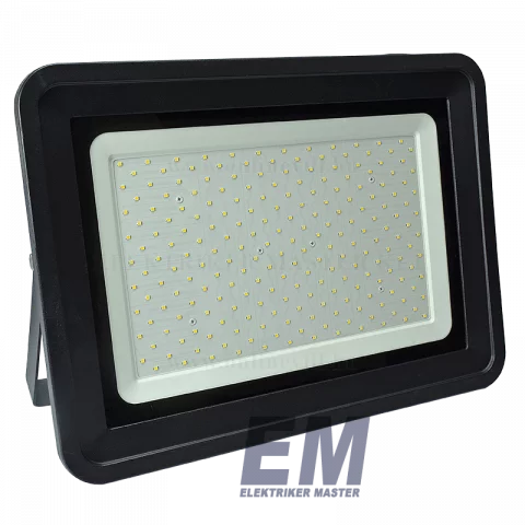 LED Reflektor 200W 4500K Fekete Optonica Classic Line2 FL5839