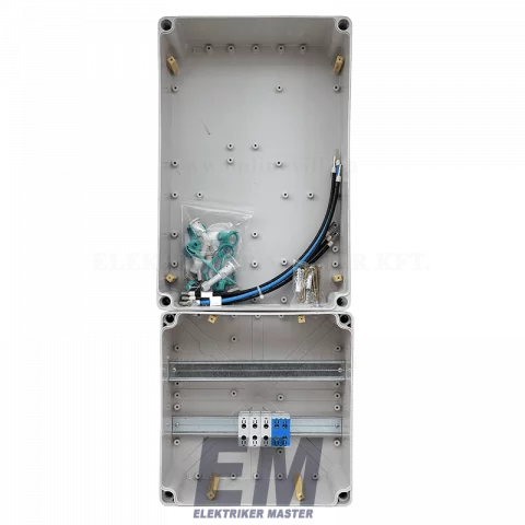 Csatári Plast PVT 3075 Fm-K 1/3 fázisú villanyóra szekrény (nappali) 80A földkábeles