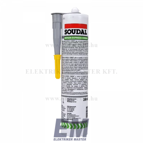 Soudal Szemcsés struktúrájú tömítő szürke 280ml Repair Express Cement 131986