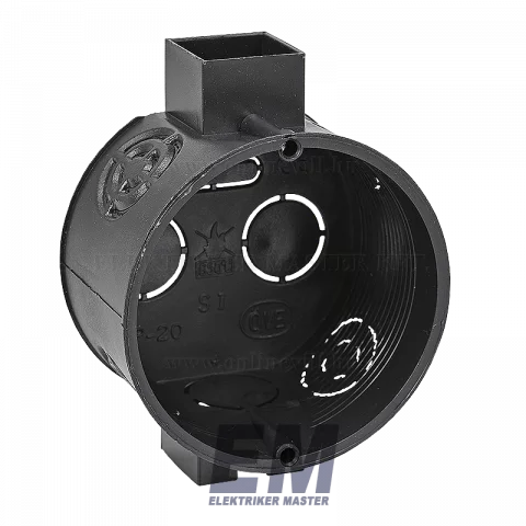 Szerelvénydoboz sorolható 65 mm alap Budvill D60-71 S1