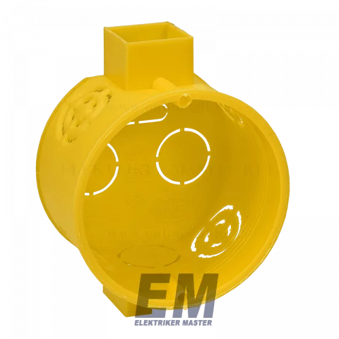 Szerelvénydoboz sorolható 65 mm alap Budvill D60-71 S1