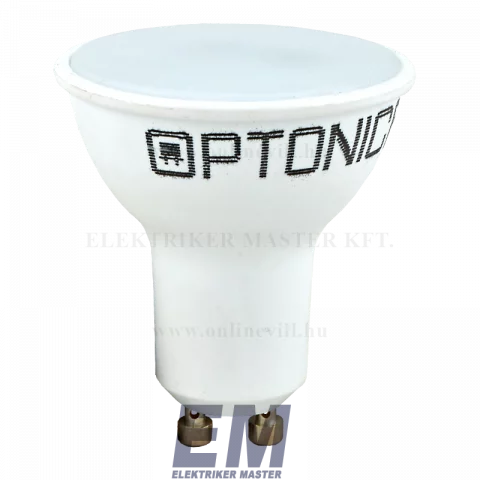 GU10 LED Spot Izzó 5W 4500K természetes fehér prémium Optonica SP1768
