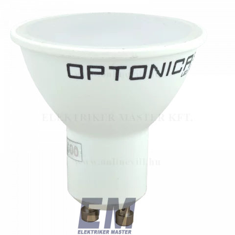 GU10 LED Spot Izzó 7W 4500K természetes fehér prémium Optonica SP1770