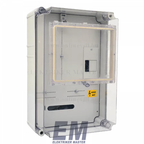 Csatári Plast csoportos mérő modul PVT 3045 Fm-Cs 1/3 fázisú 63A mérő számára