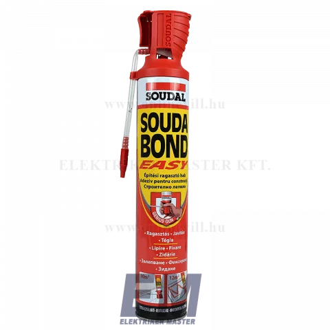 PUR ragasztóhab beépített pisztollyal Soudal Easy 750ml Soudal 121419