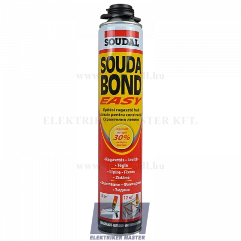 PUR ragasztóhab Soudal Easy 750ml Soudal 123126