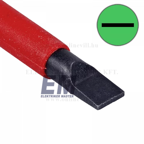Lapos szigetelt csavarhúzó 1,2x6,5x150 mm 1000V (régi cikksz:2-AC1505) Tomintex No. 400