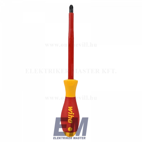 Keresztélű szigetelt csavarhúzó PZ3 150x324 mm 1000V Villanyszerelő csavarhúzó KIF-FAM Wiha