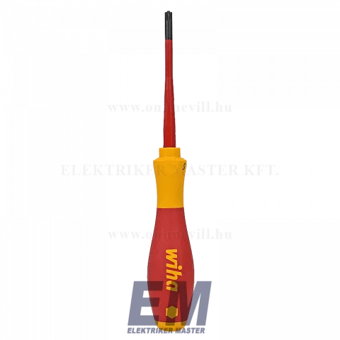 Keresztélű szigetelt csavarhúzó PZ1 80x191 (Plus-minus) 1000V slimFIX Wiha Sorkapocs csavarhúzó