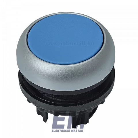 Nyomógomb lapos Kék beépíthető Eaton M22-D-B 216600