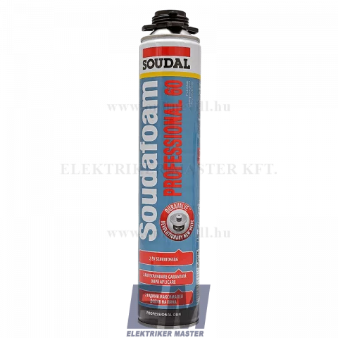 Purhab pisztolyhoz Soudal pisztolyhab Soudafoam Professional 60 SOU103244