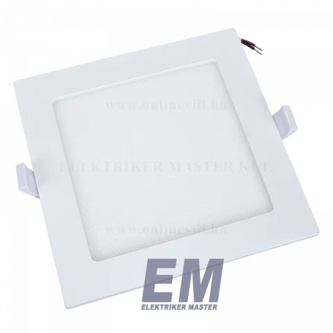 LED Panel Mennyezeti Beépíthető 12W Állítható Színhőmérséklettel Négyzet 1190lm Commel 337-414