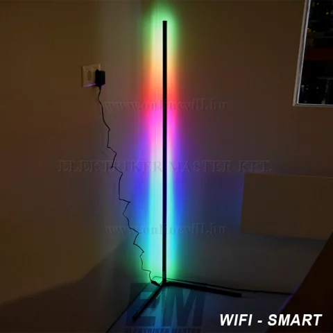 LED saroklámpa RGB Wifi Smart lámpa Okos állólámpa Commel 405-501