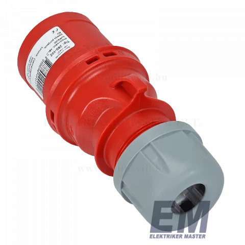 Lengő dugvilla 4P 32A 400V IP44 Ipari csatlakozó 280-102 "PCE"