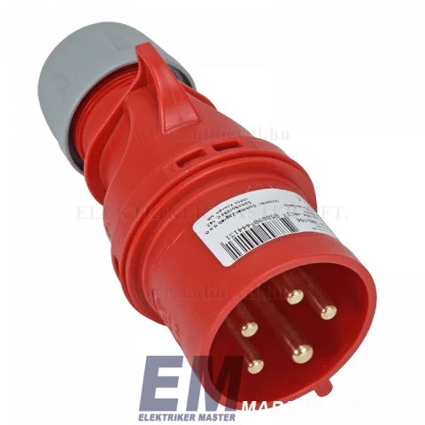 Lengő dugvilla 5P 32A 400V IP44 Ipari csatlakozó 280-104 "PCE"