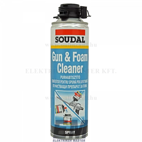 Purhab pisztoly tisztító spray 500 ml SOUDAL SOU103242