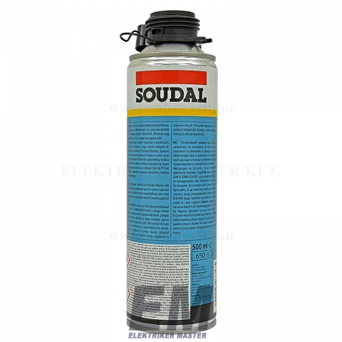 Purhab pisztoly tisztító spray 500 ml SOUDAL SOU103242