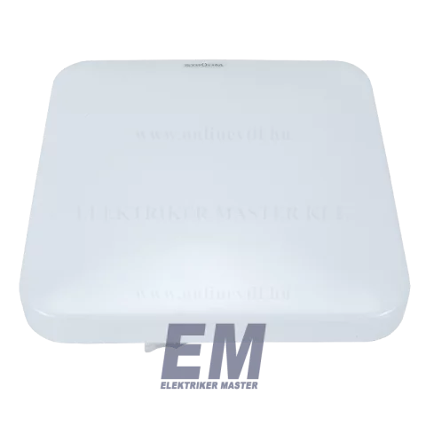Mennyezeti lámpa LED négyzet 12W 4000K 1350lm IP44 Uránia