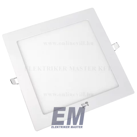 LED Panel Mennyezeti Beépíthető 18W 3000K Négyzet IP44 Kanlux KATRO 28944_MEGSZŰNT