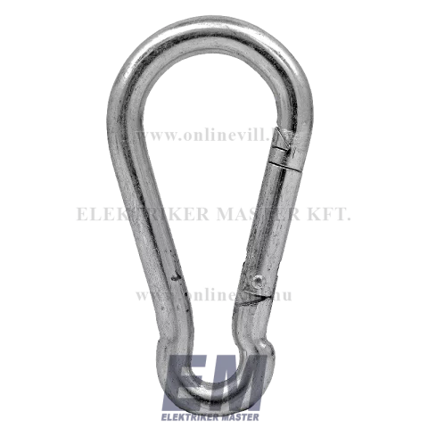 Karabiner rugós d=11mm Tracon RKARA11