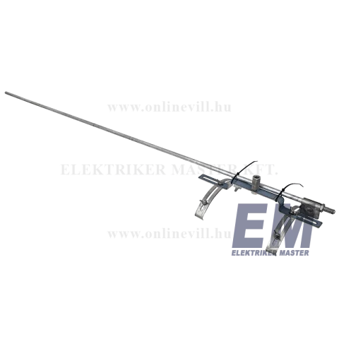 KIFUTÓ_Villámvédelmi felfogórúd tartó kúpcseréphez + Felfogórúddal 1500mm Elko-bis 97101509