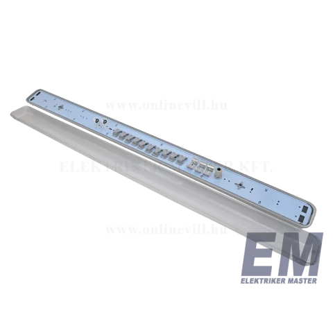 LED Fénycső Armatúra 2x120 cm IP65 por és páramentes lámpatest ABS/PC IRIS-JF236_MEGSZŰNT